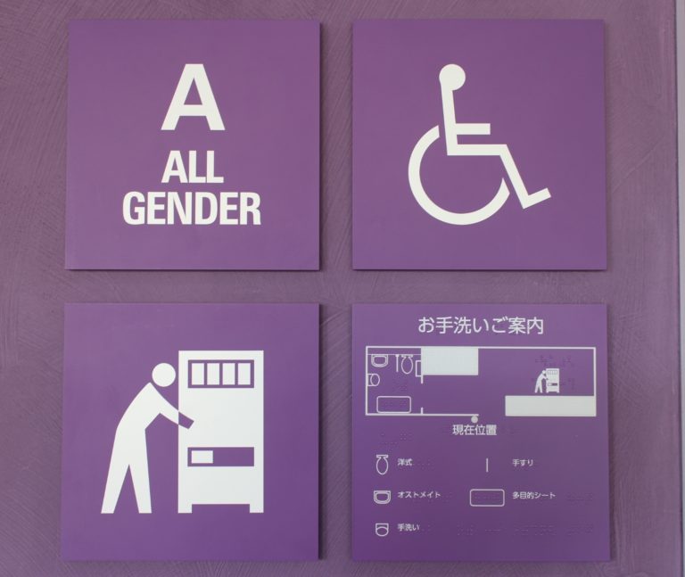 テクノアライアンス棟 [吹田]のALL GENDERサイン